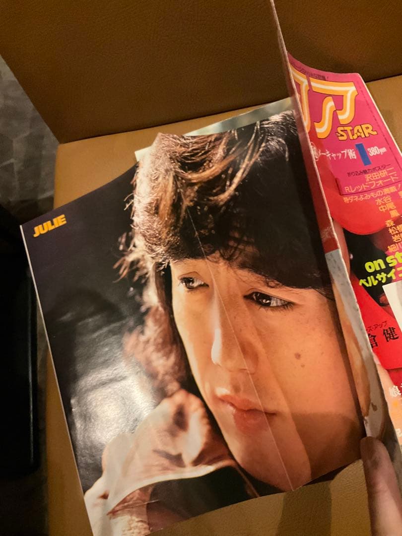 月刊スタア　昭和51年1月号　沢田研二　ポスター付