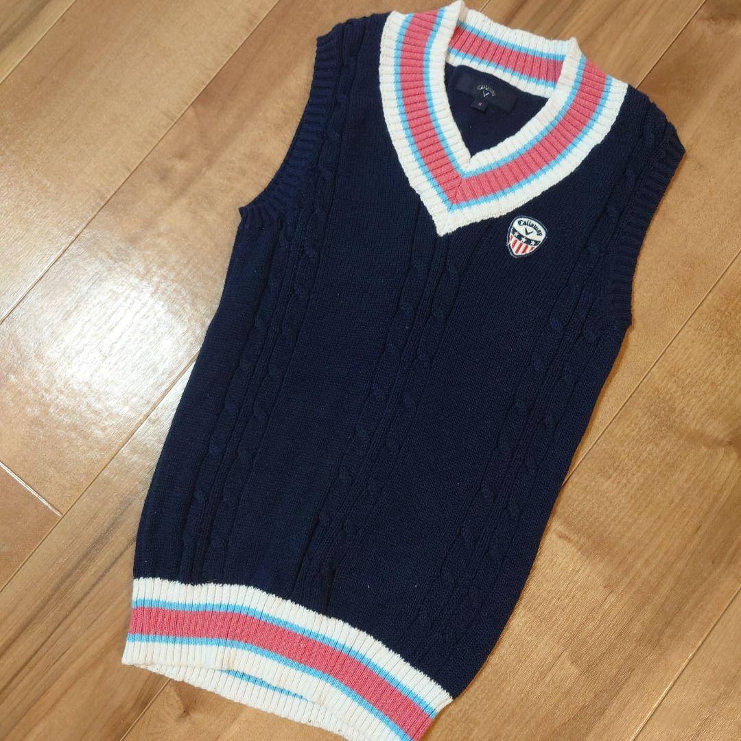 キャロウェイ Callaway ゴルフウェア パンツ ニットベスト セット