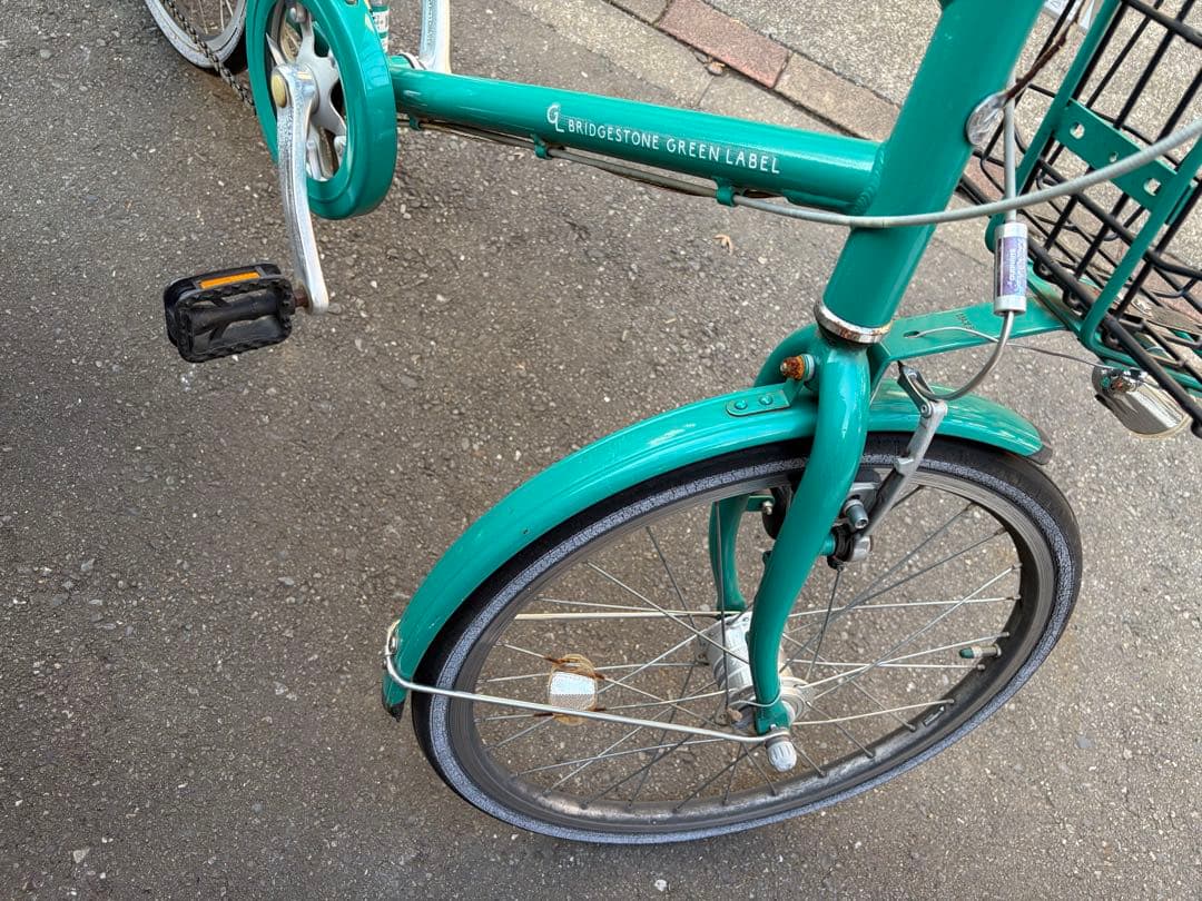 マークローザ M7グリーン　小型　ブリヂストン　ほとんど乗ってません