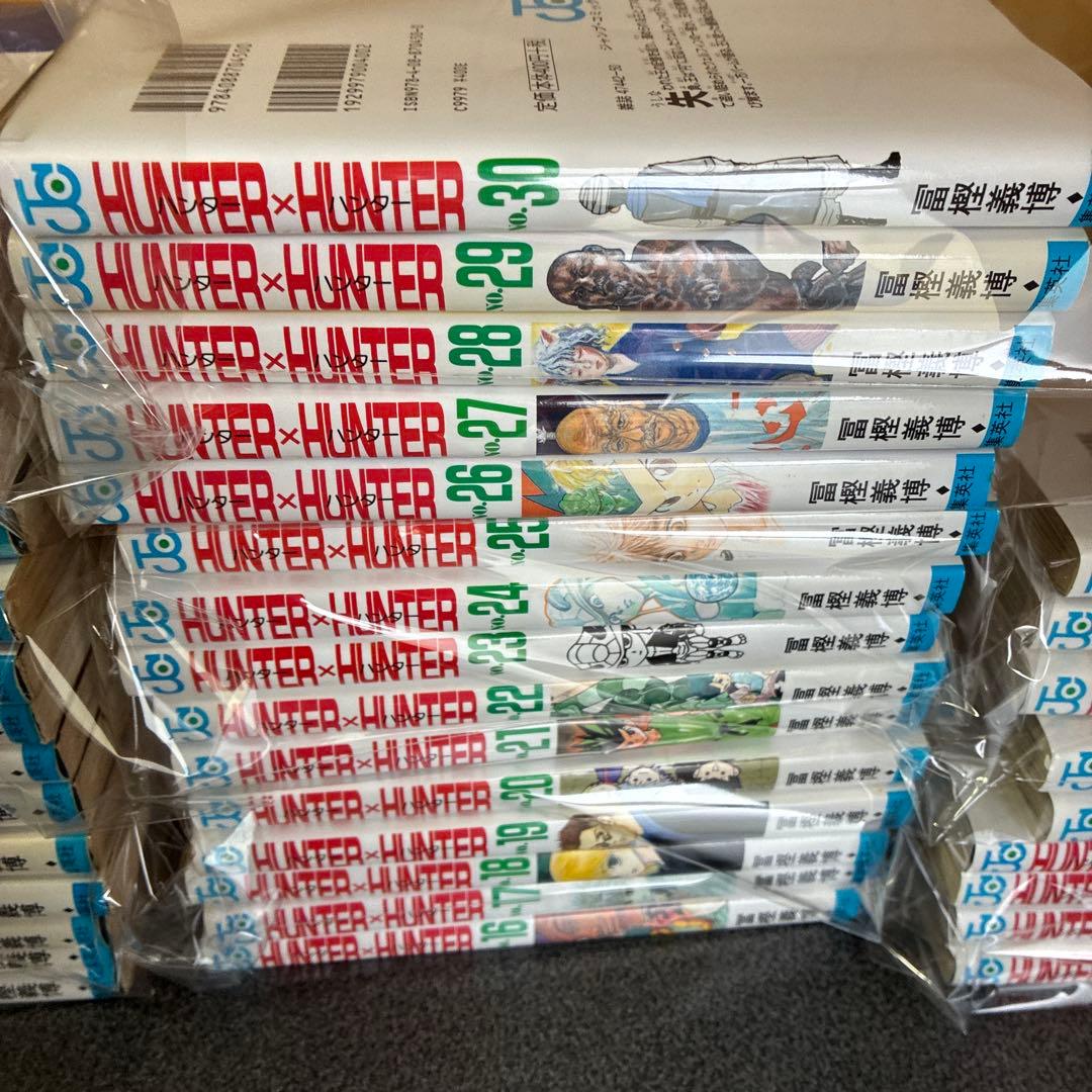 HUNTER×HUNTER 全巻セット １巻〜３８巻（初版多数）