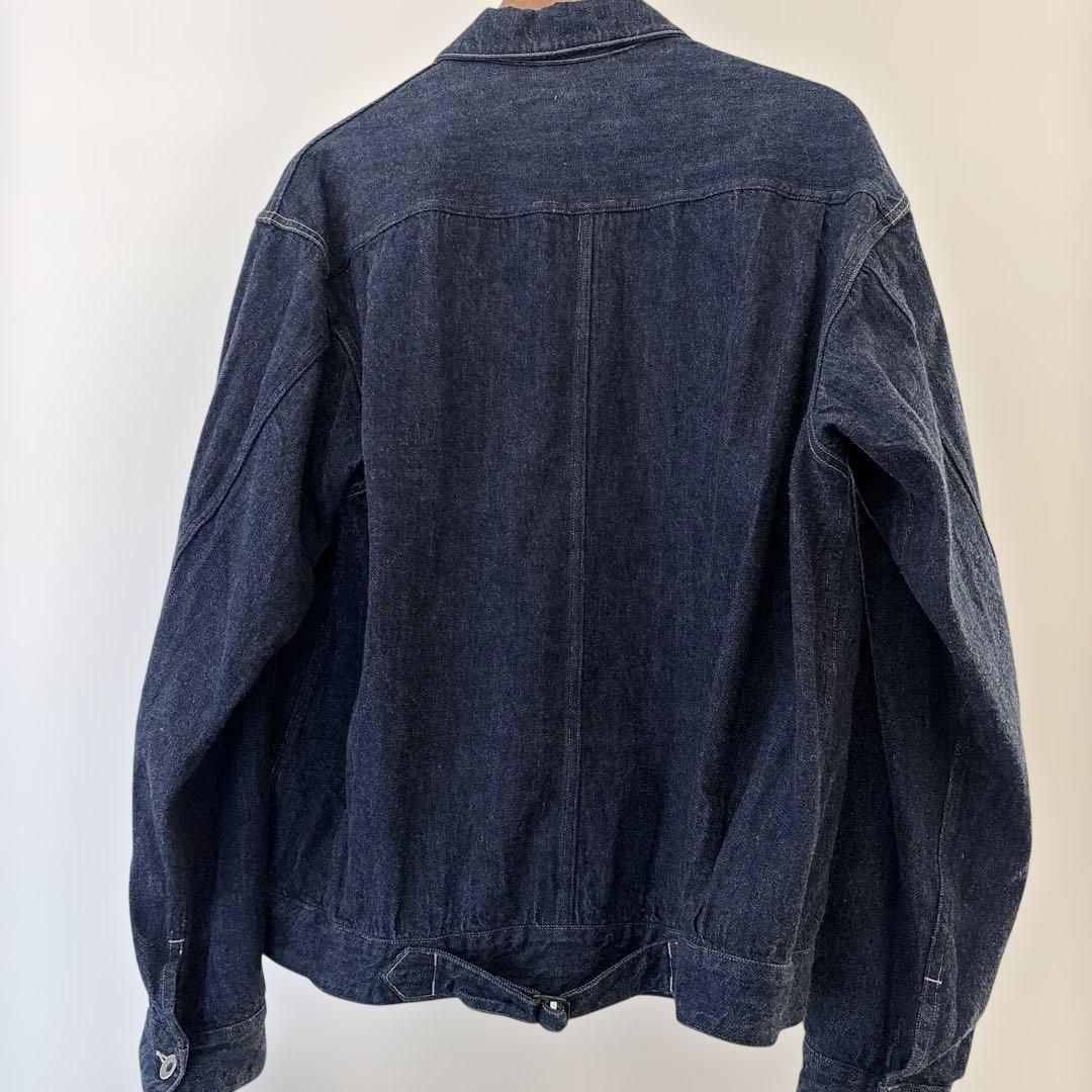 極美品　タグ付き　COMOLI デニムジャケット サイズ4