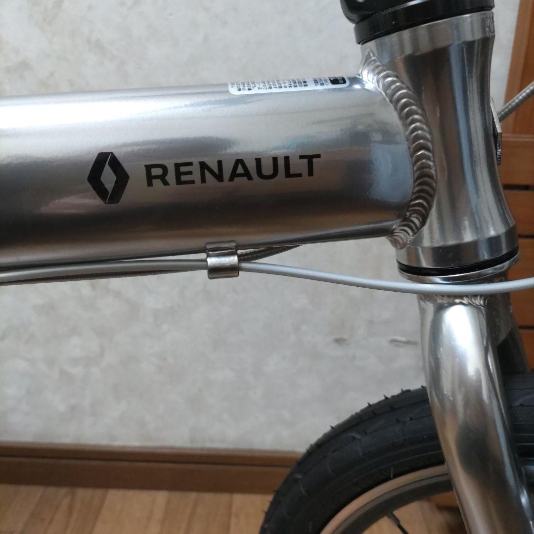 RENAULT 折りたたみ自転車 シルバー