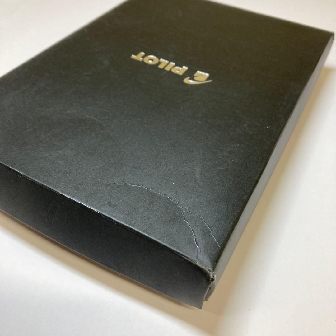 未使用保管品　パイロット 万年筆 グランセ ブラック＆ブルー K573