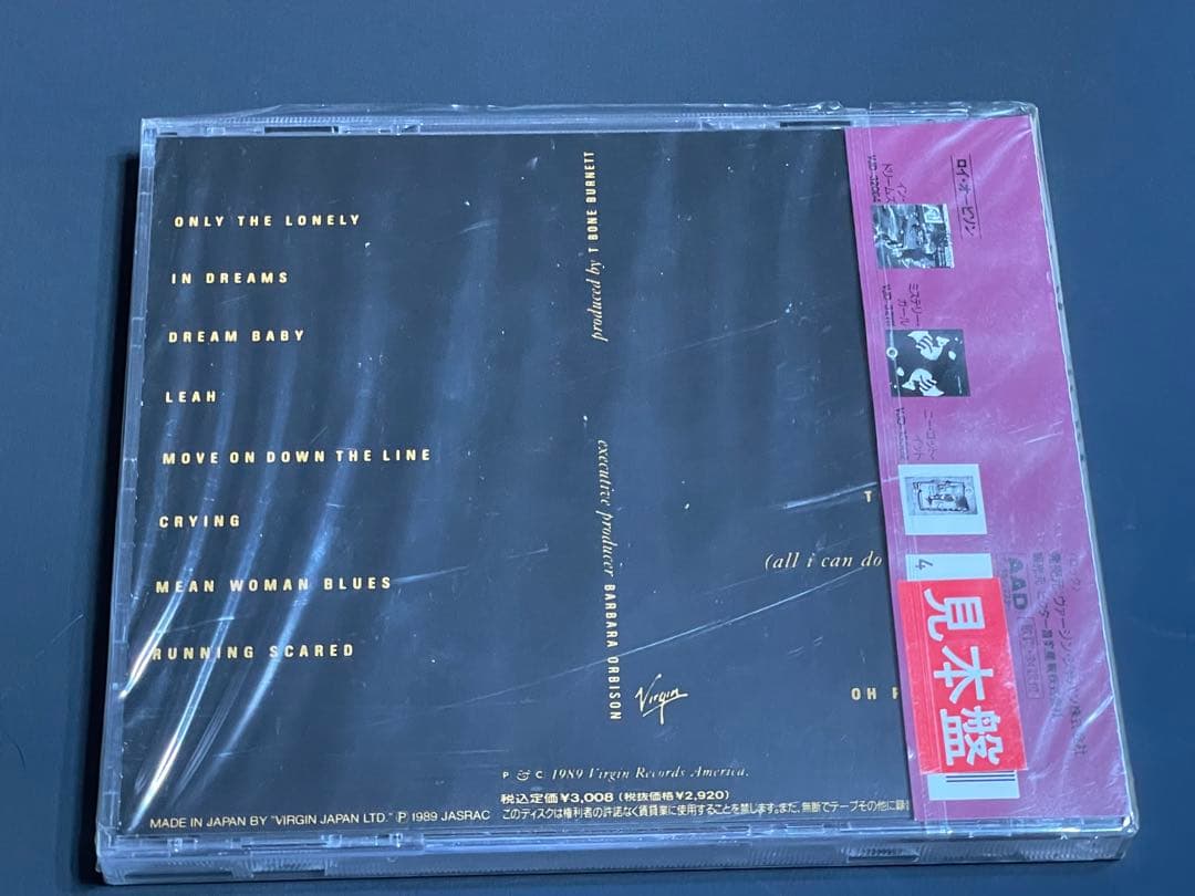洋楽 Roy Orbison Black & White Night Japan CD