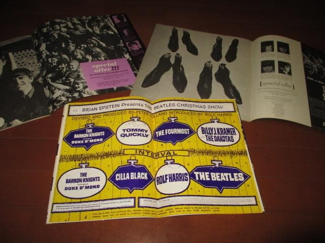 beatles program (コンサートプログラム3点セット送料込み!!)