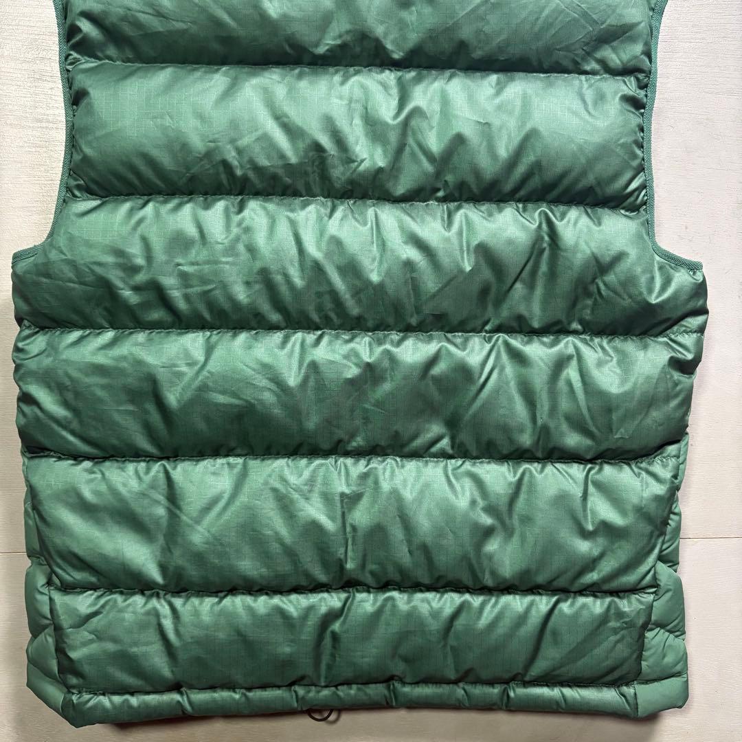 00's patagonia グースダウンベスト　緑　84631F7 S