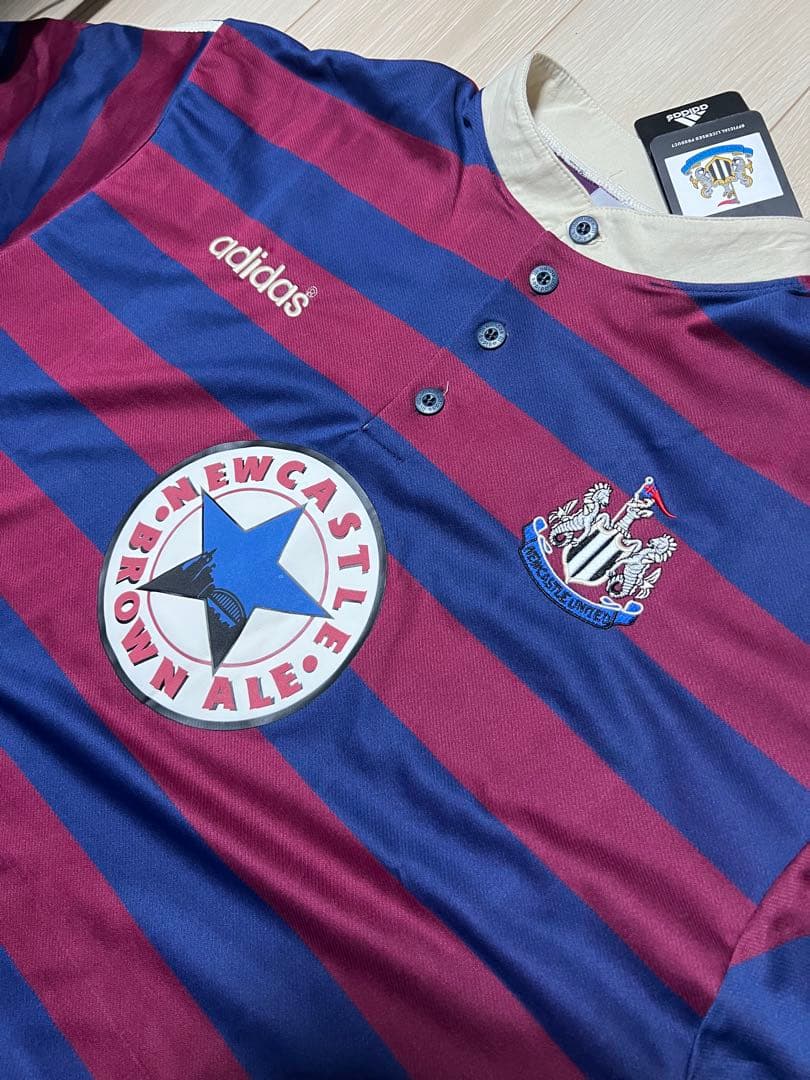 ニューカッスル 1995復刻ユニ　新品タグ付き ホームアウェーセット売り