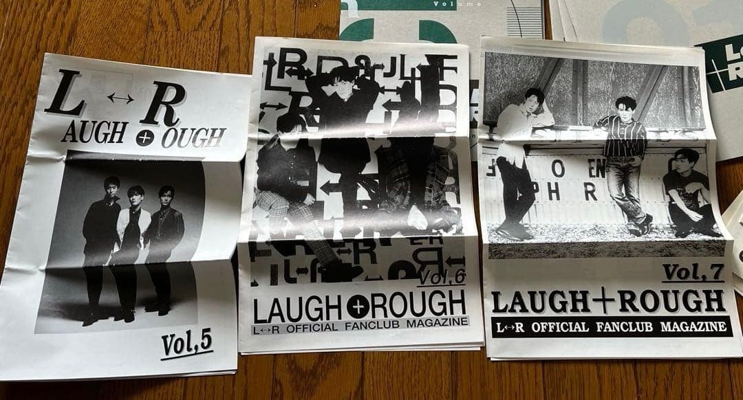 L↔︎R ファンクラブ会報　SPEAK LOW エルアール　LAUGH+ROUGH