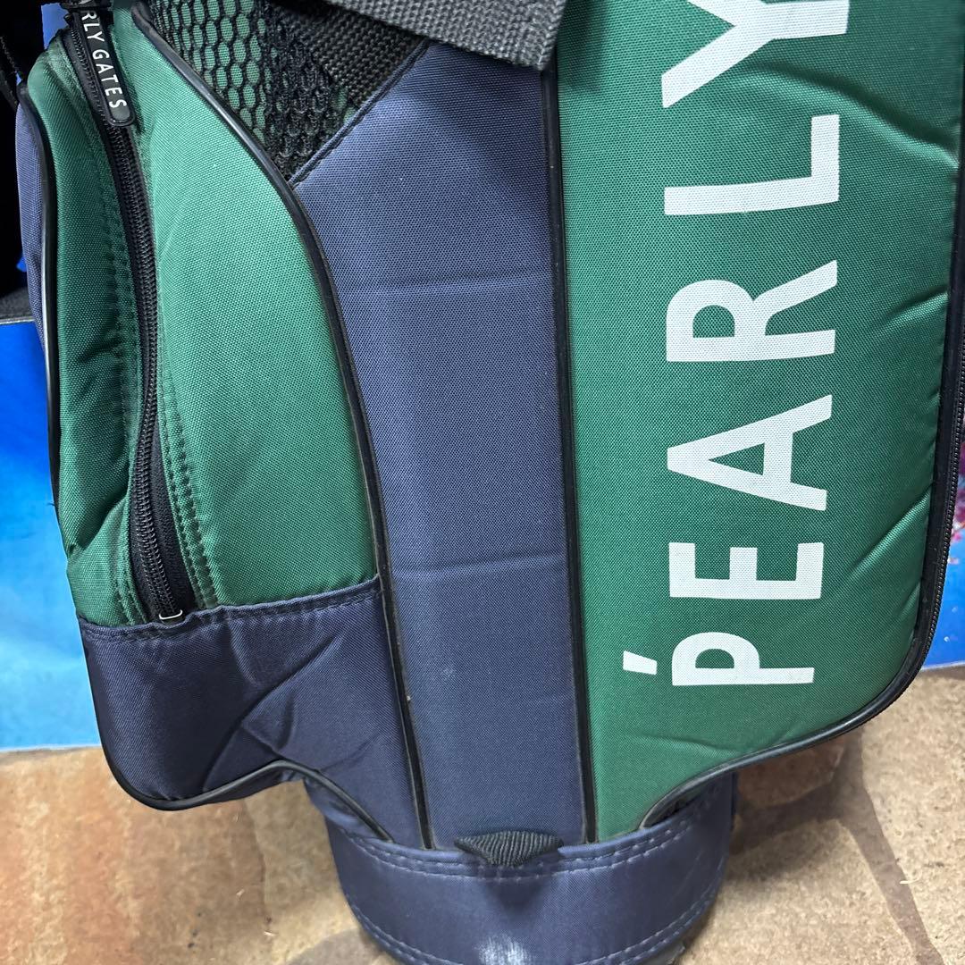 寶BX-1230 パーリーゲイツ カート型 キャディバッグ 軽量 グリーン
