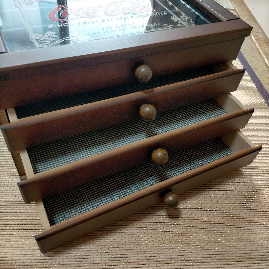 あつしレアレトロコカコーラアクセサリーケースジュエリーボックスコレクション
