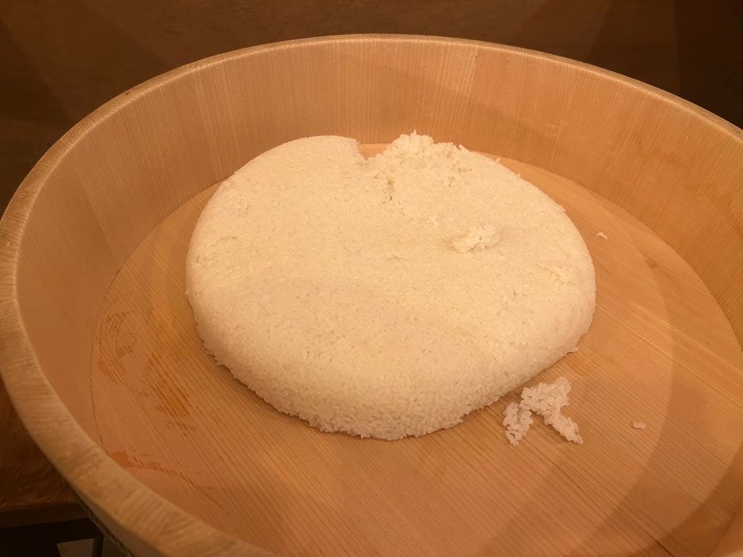 特製丸玉 木曽椹 業務用 寿司桶 φ51×16cm 約3升 銅タガ 飯台 未使用