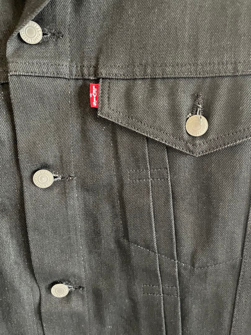 facetasm × Levi’s コラボデニムジャケット　ブラック