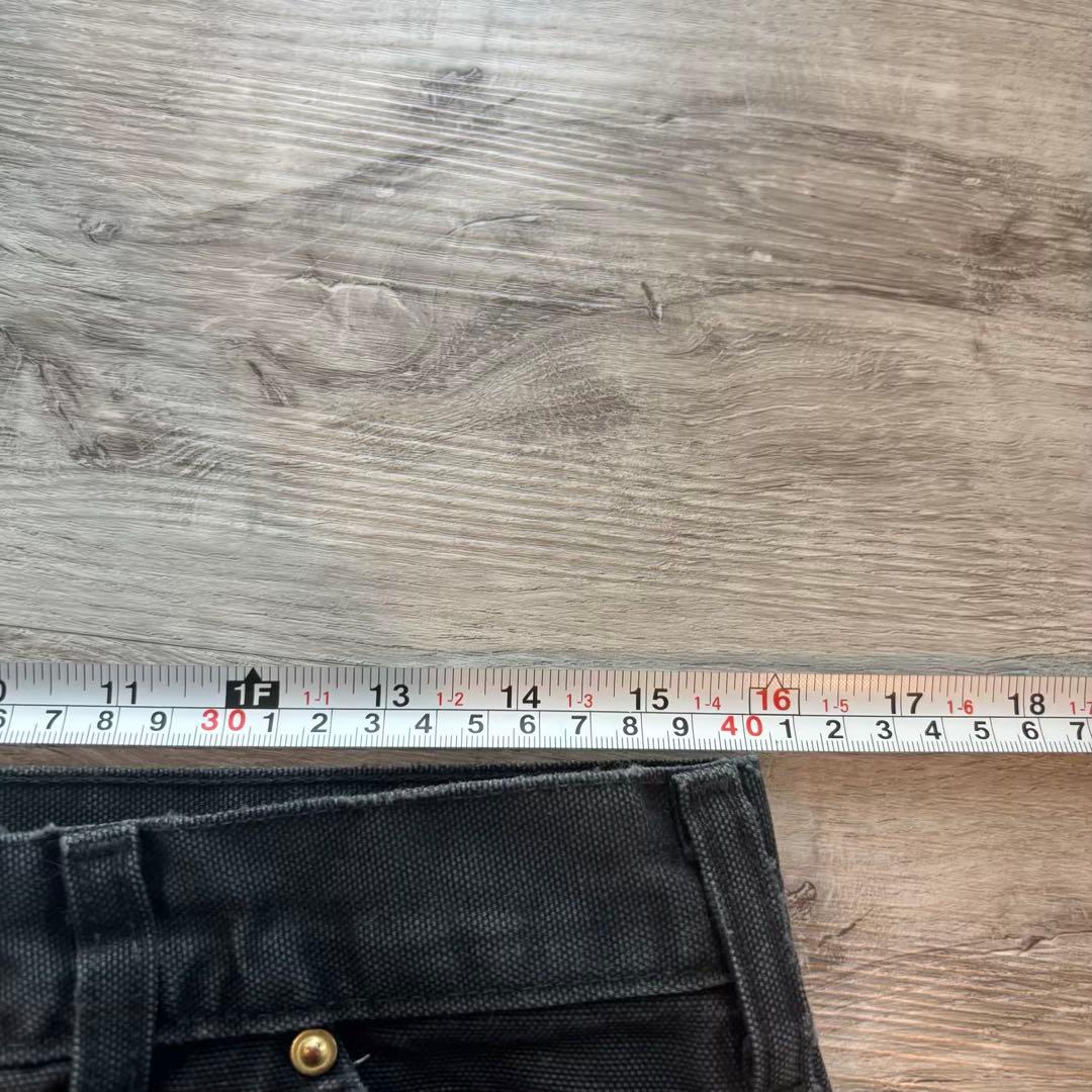 Carhartt USA ダブルニーB01ブラックペイント#530
