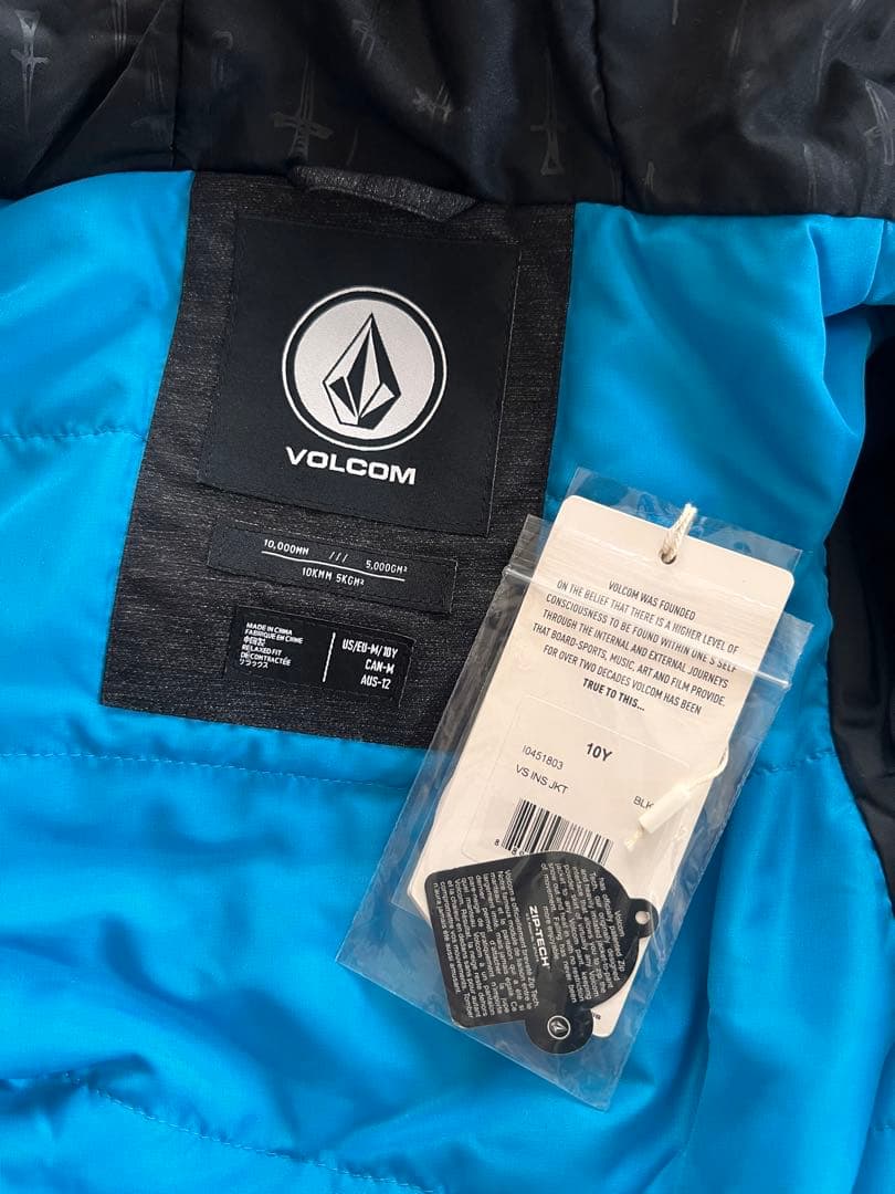 新品 VOLCOM ボルコム スキーウェア 140 130 10Y