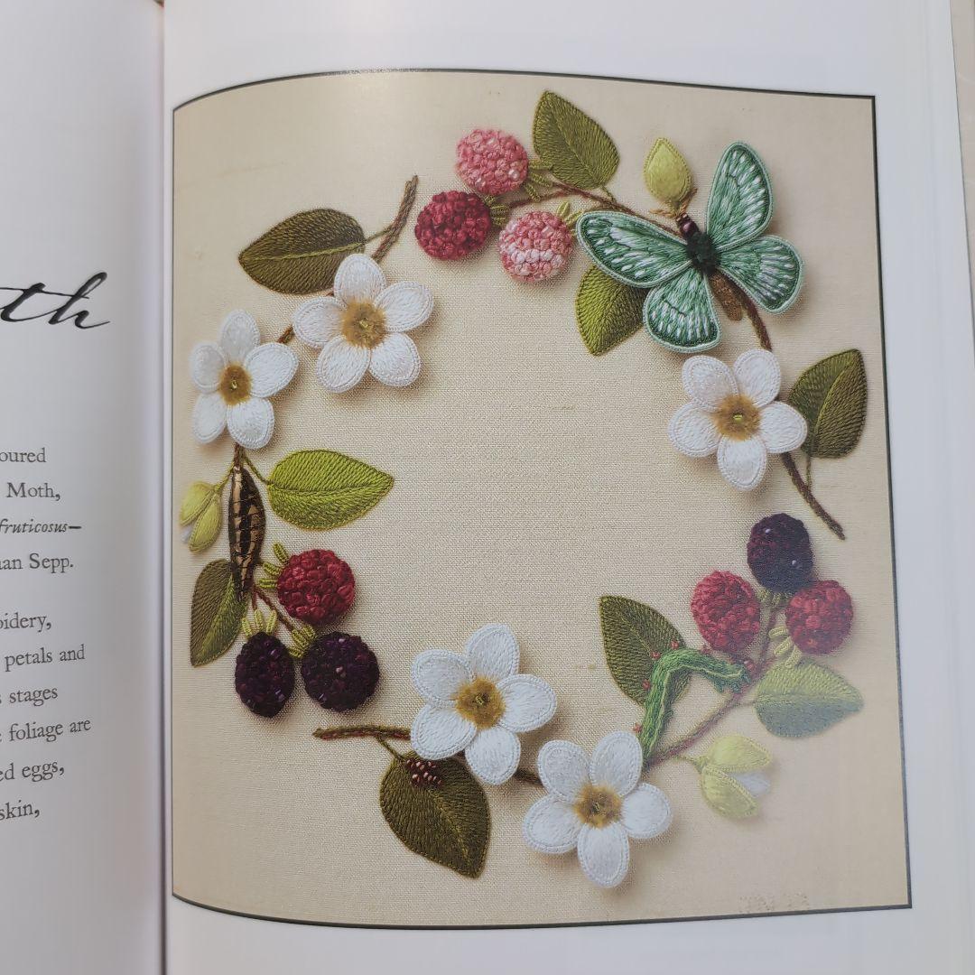 STUMPWORK butterflies＆moths スタンプワーク本