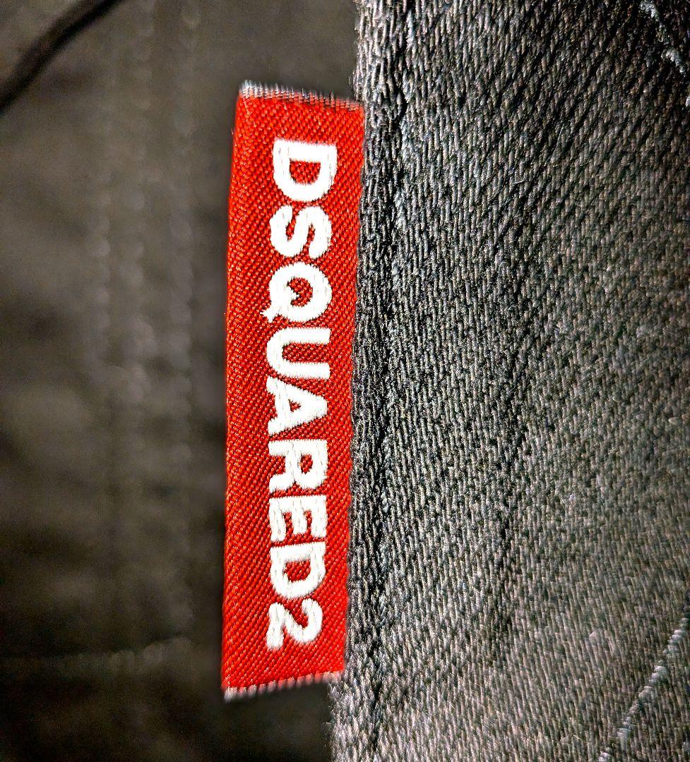 DSQUARED2 ブラックデニムジャケット