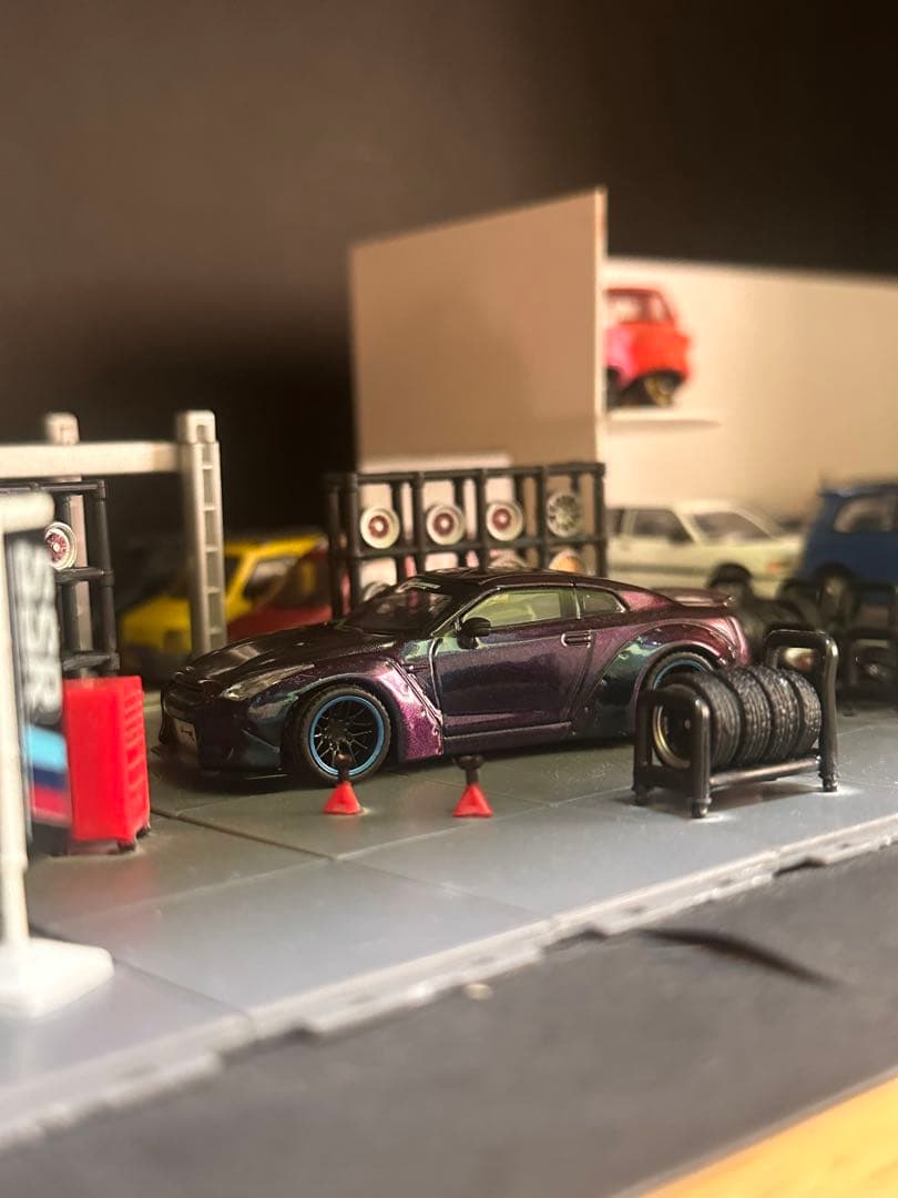 ミニGT LBWK R35 GT-R 4台セット