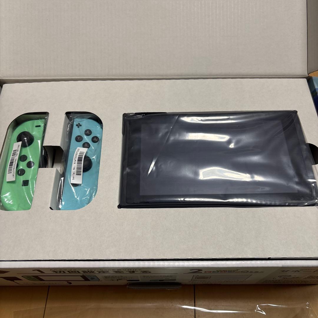 Nintendo Switch 本体 あつまれ どうぶつの森セット 専用ケース