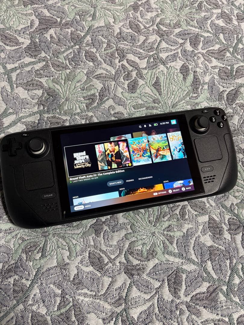 【ジャンク品】Steam Deck 64GB(+512GBmicroSD LCD