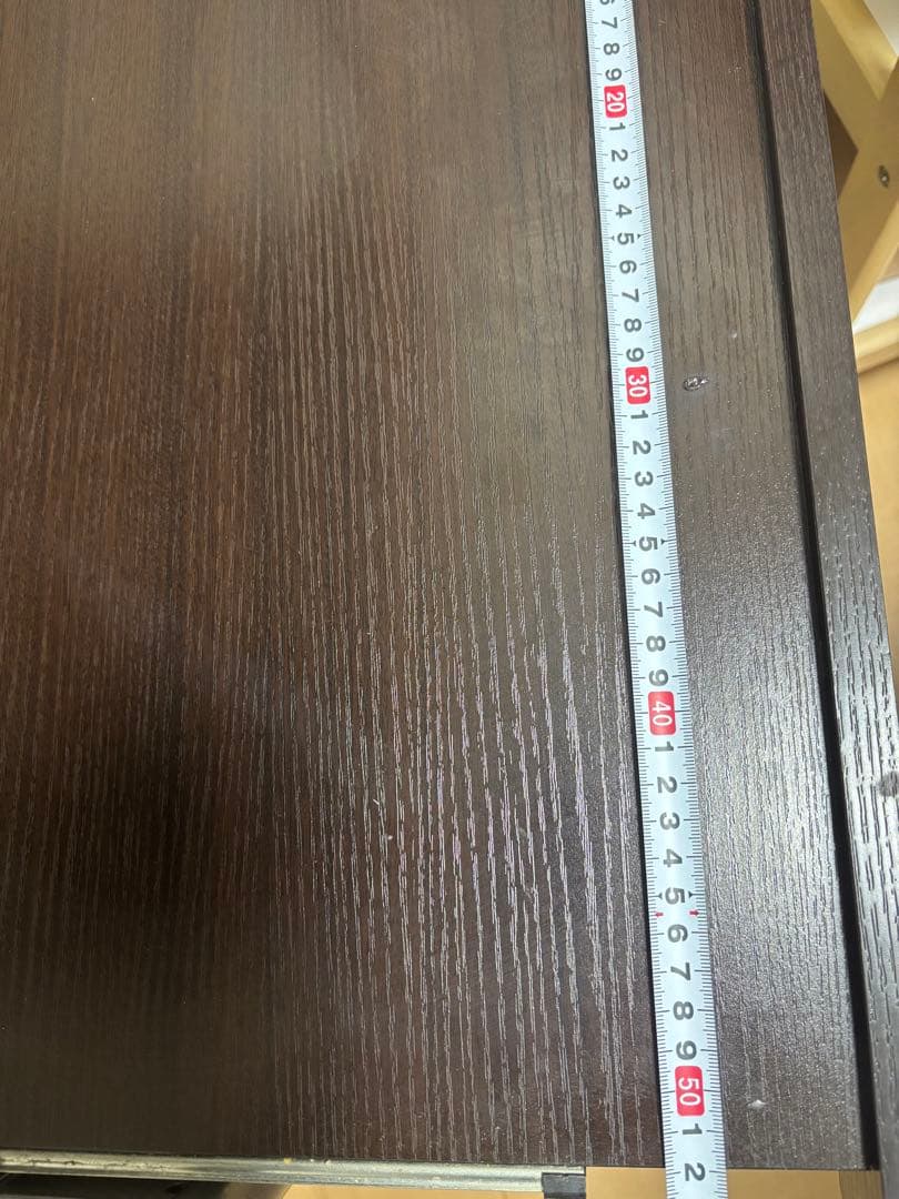 【引越し直前のため5日間限定出品】ニトリ ダークブラウン レンジ台 収納