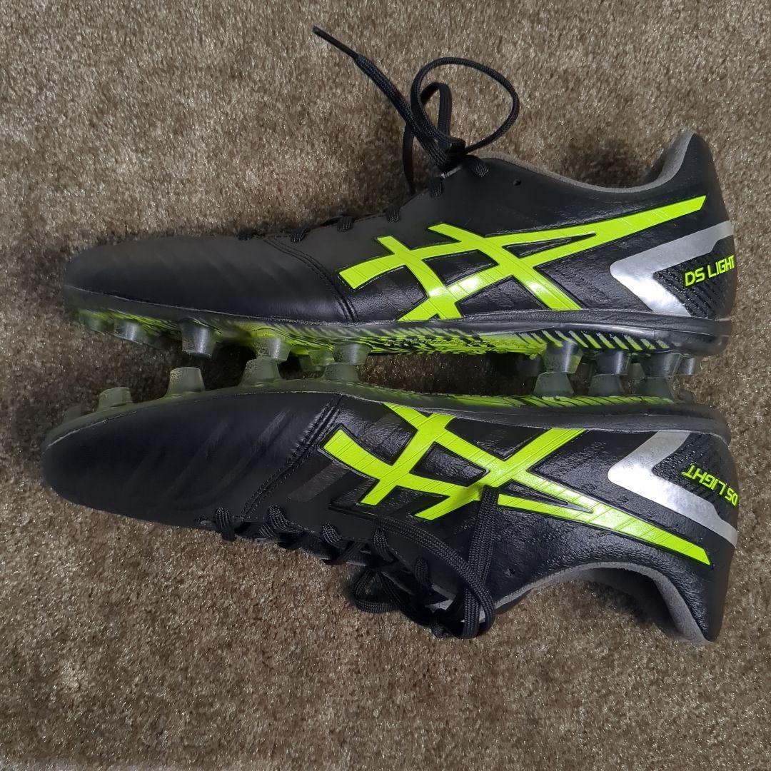 【美品✨asics✨26.5cm】ds light サッカー スパイク レザー