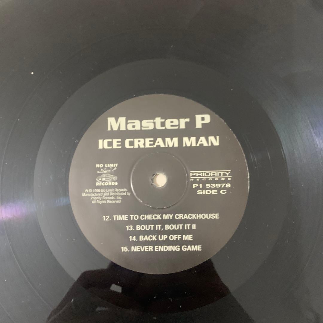 洋楽 Master P Ice Cream Man LP g-rap