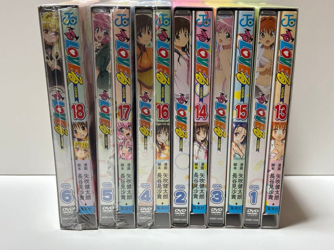 To LOVEる-とらぶる アニメDVD付限定版 13巻～18巻 6冊セット