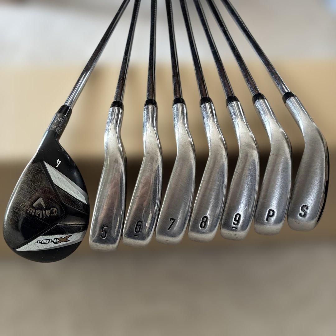 Callaway WARBIRD アイアンセット 初心者用 おまけ付き 8本