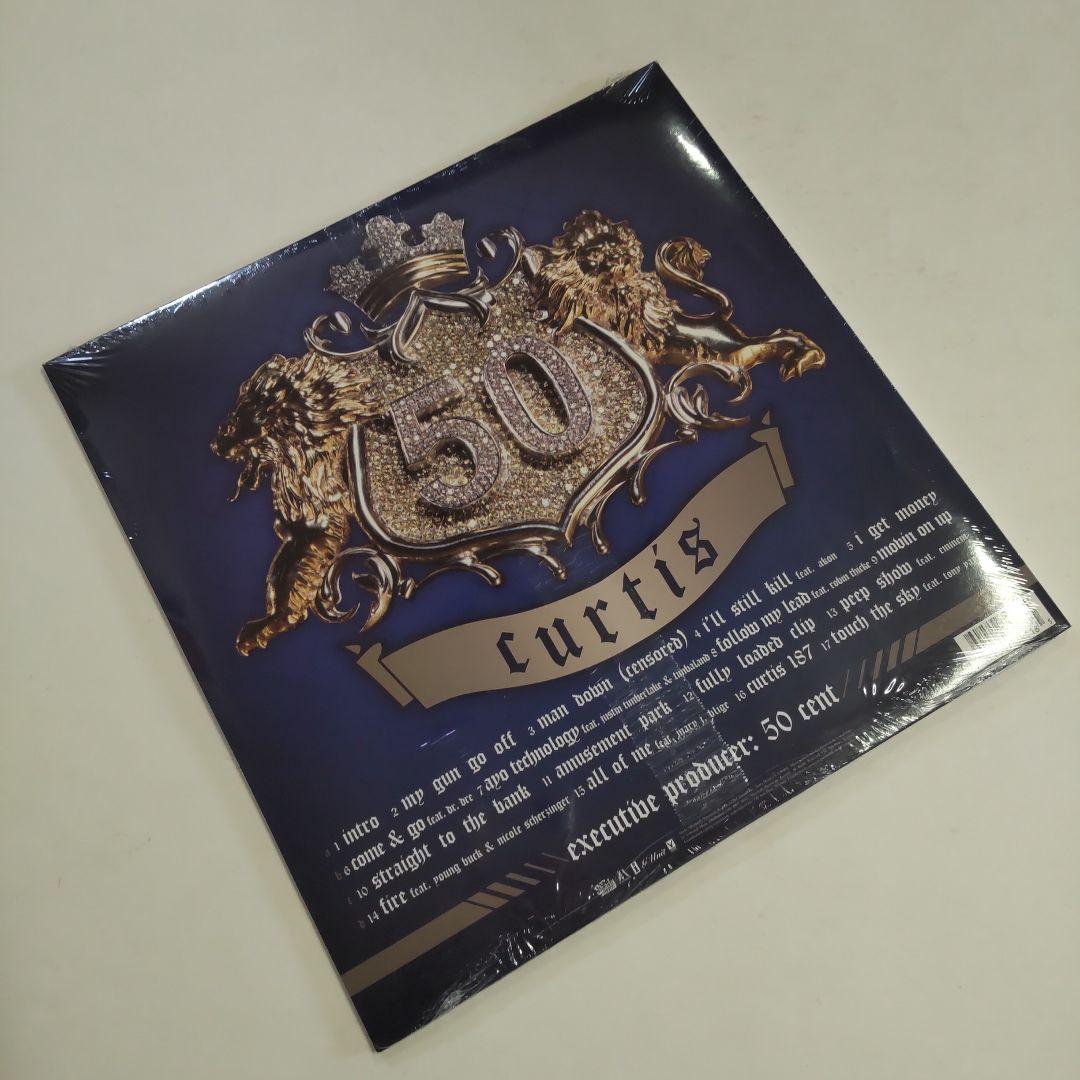 【レア盤】未開封・シールド 50 CENT / CURTIS 2枚組 見開きJK