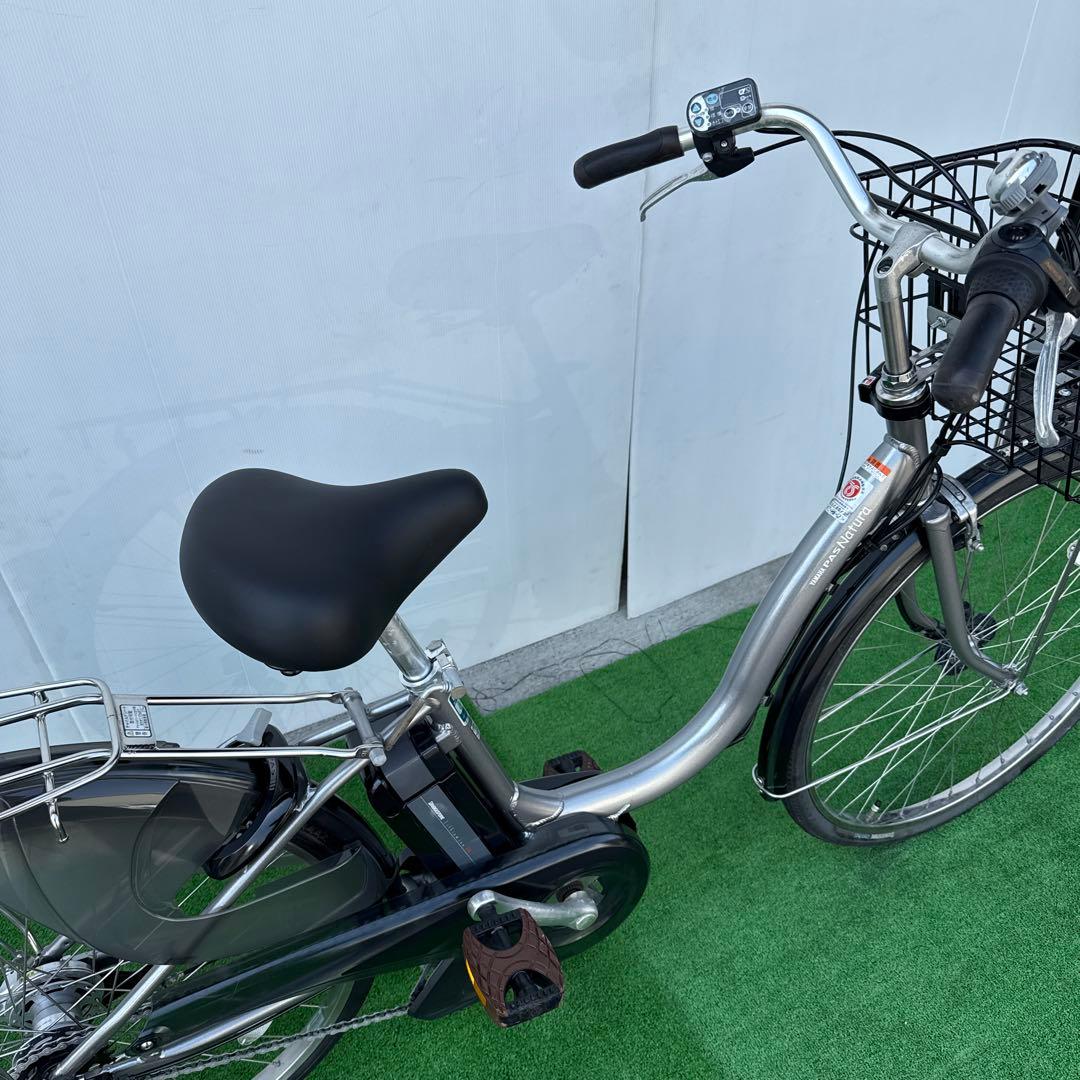 ブリヂストン電動アシスト自転車26インチ 8.9Ah グレー