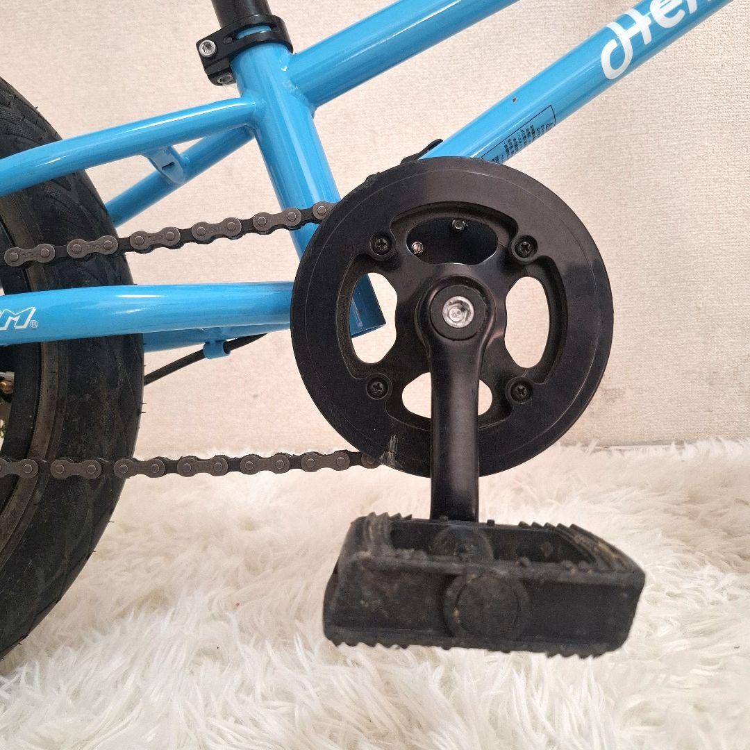 【美品】へんしんバイクC14 スカイブルー