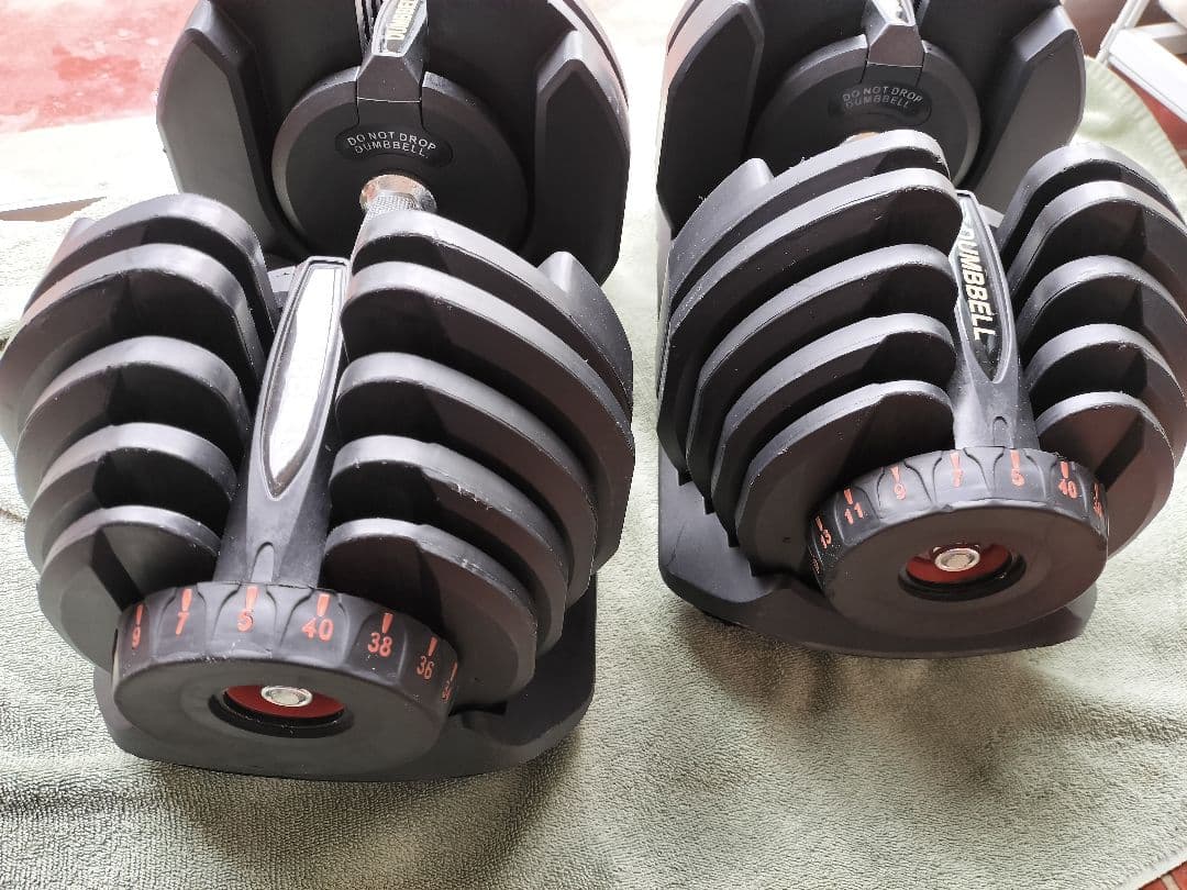 DUMBBELL 可変式ダンベル 最大40kg 片側B