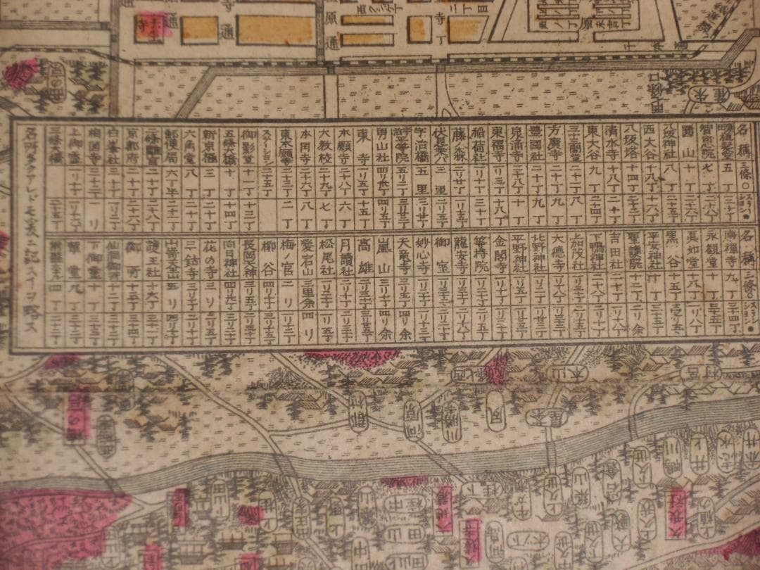 京都市街名所新図
