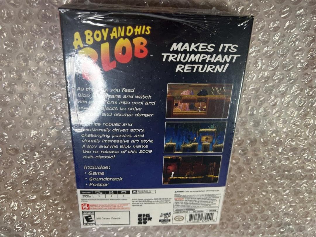 SW A boy and his Blob / ふしぎなブロビー 北米限定 新品