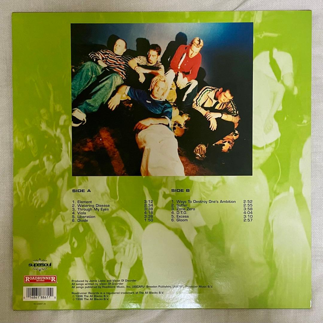 vision of disorder 1st LP 12inch レア盤
