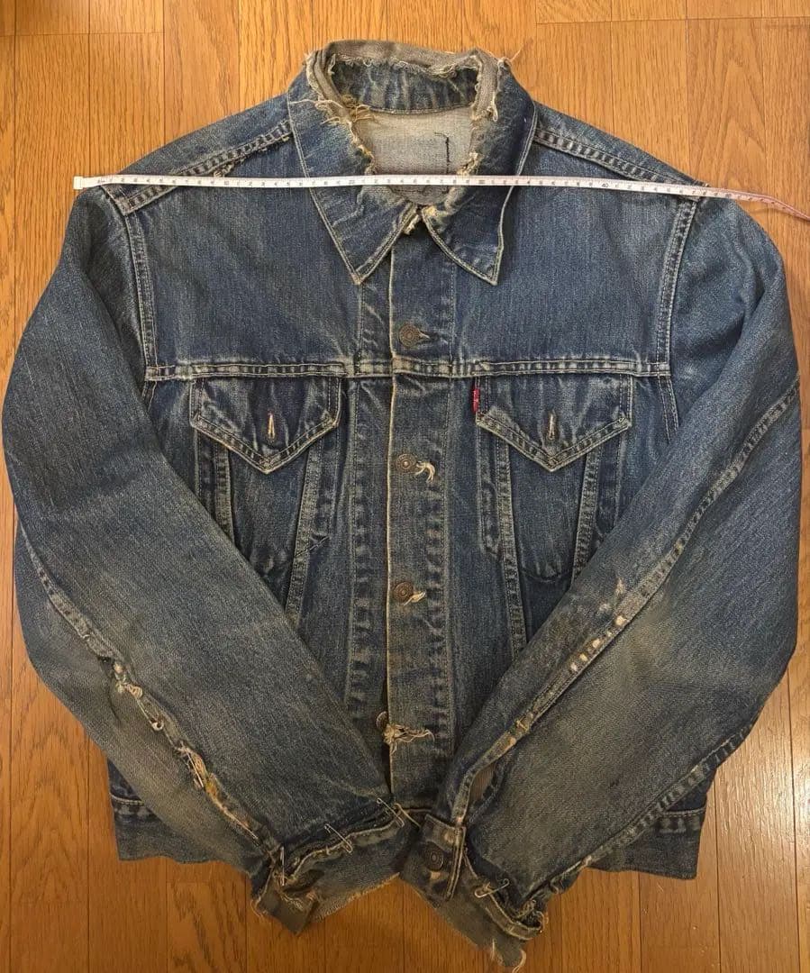 Levi's 3rd 557xx 60s レインボーステッチ 均等V bigE