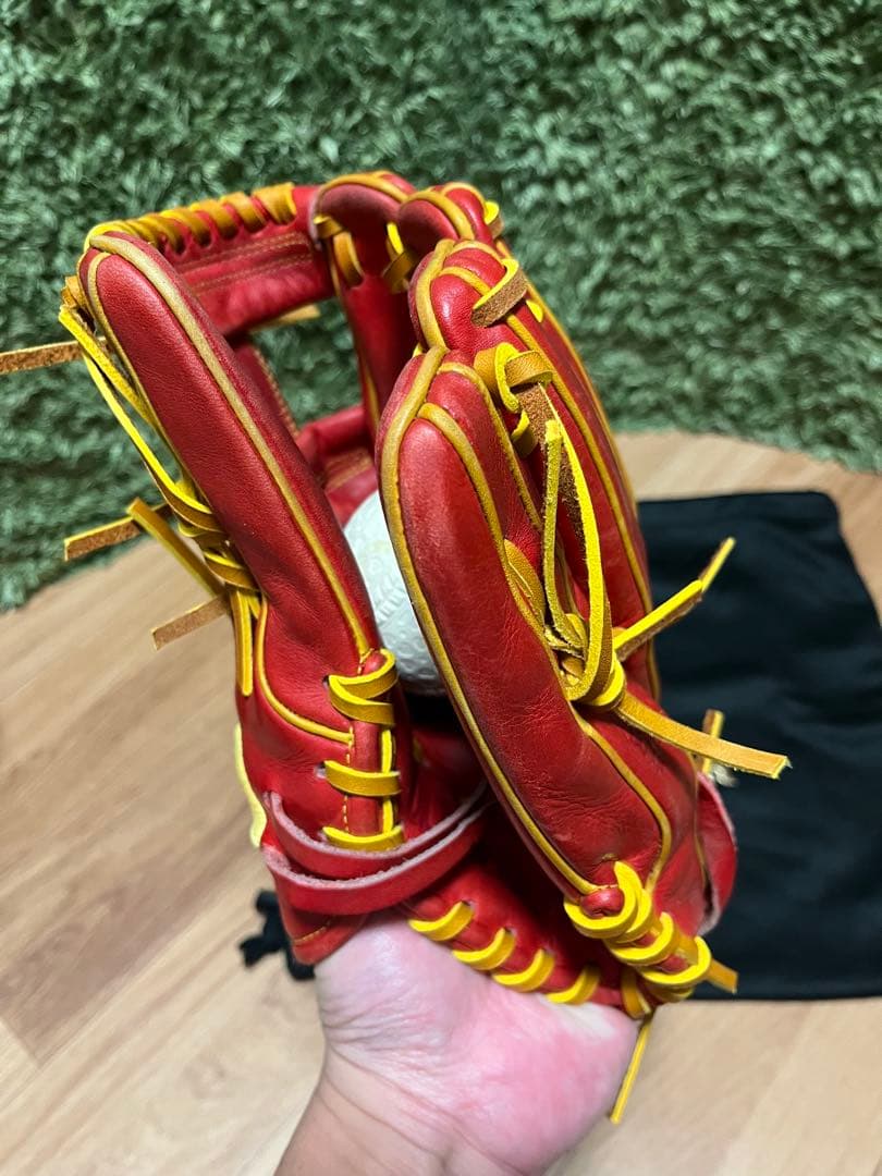 Wilson A2K OA1GM 硬式内野手用グラブ 11.5インチ レッド系