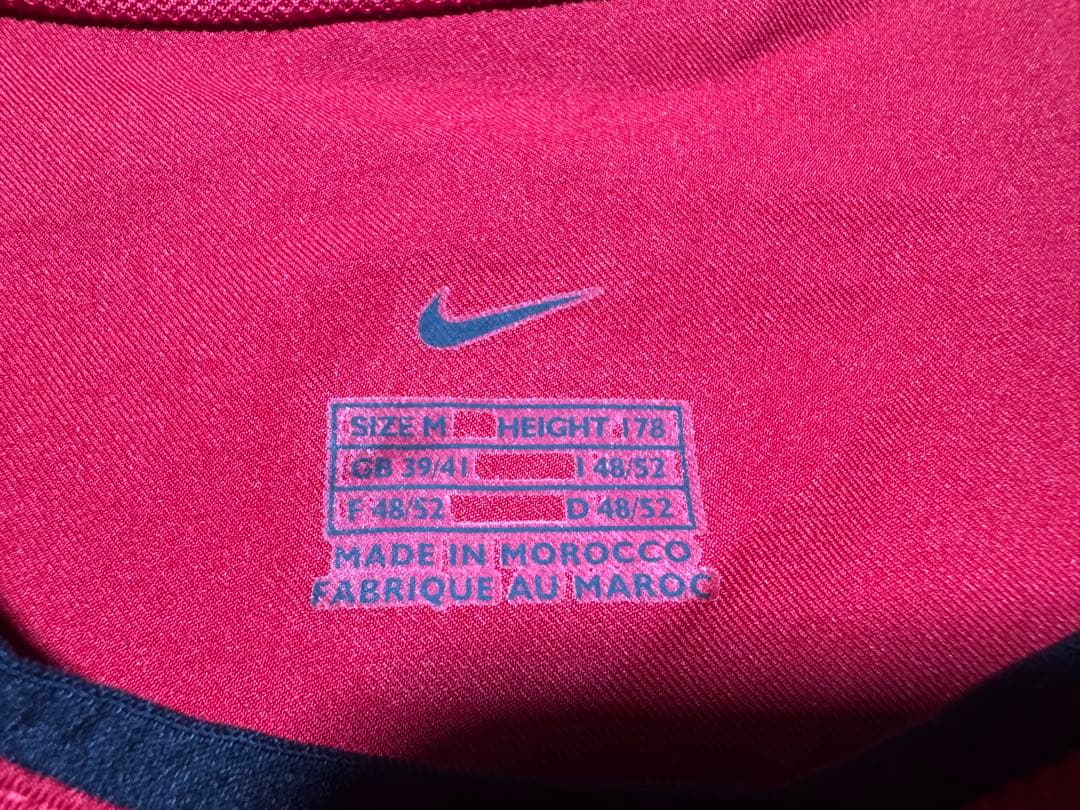未使用 00s マンチェスターユナイテッド 長袖ユニフォーム Mサイズ NIKE