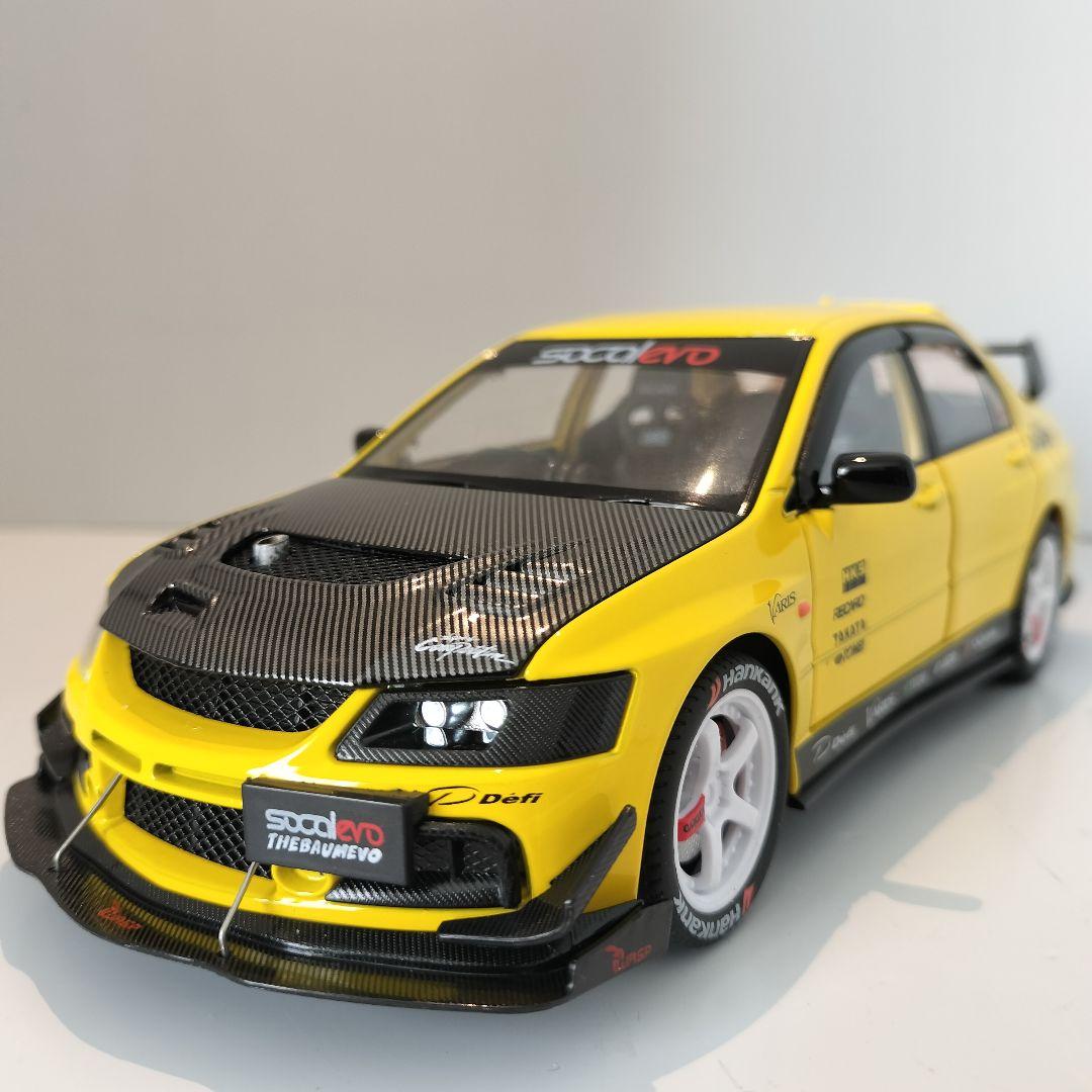 1/24 ランサー エボリューション Evo ミニカー LED 新品