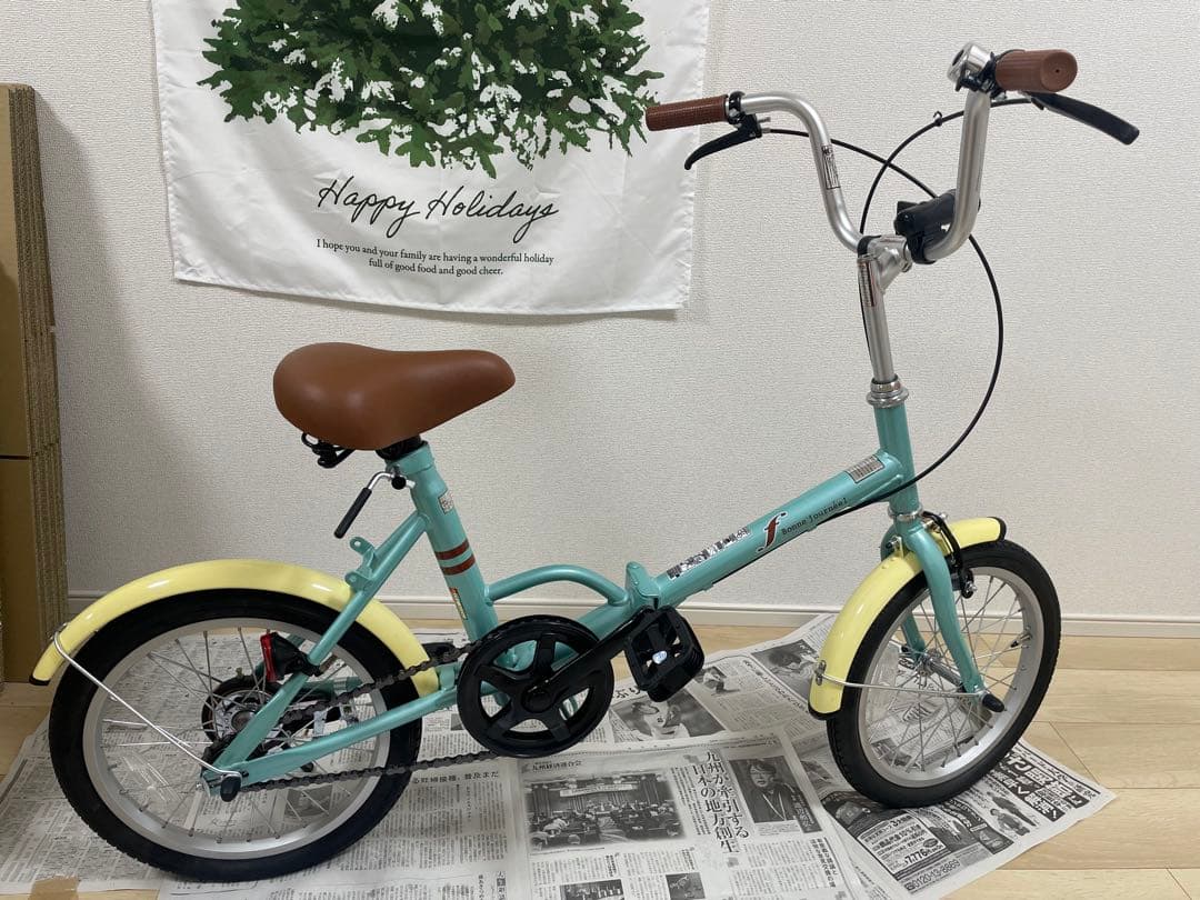 シンプルスタイル 16インチ　折りたたみ自転車