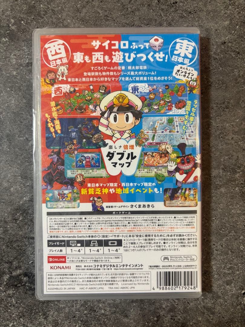 新品未使用　Nintendo Switch 桃鉄2 未開封シュリンク付き