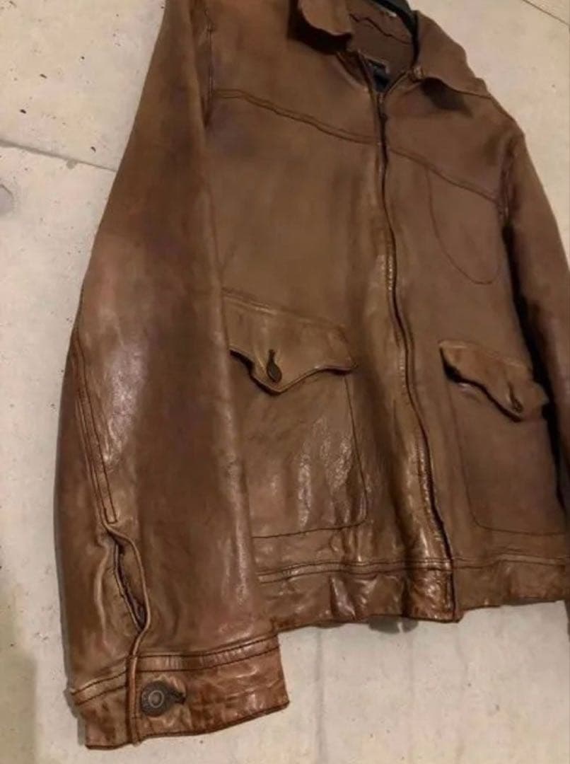 90s OLD GAP 羊革レザージャケット