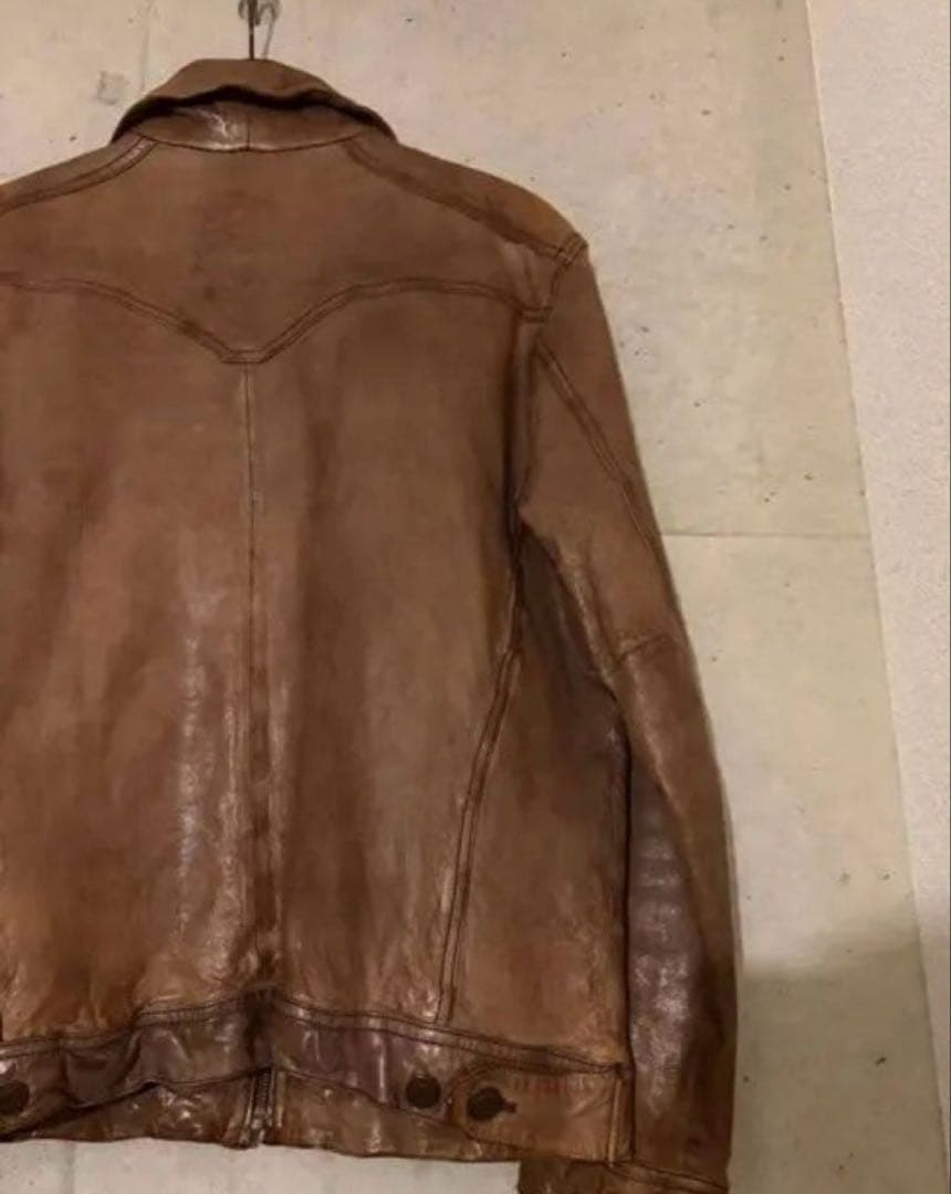 90s OLD GAP 羊革レザージャケット