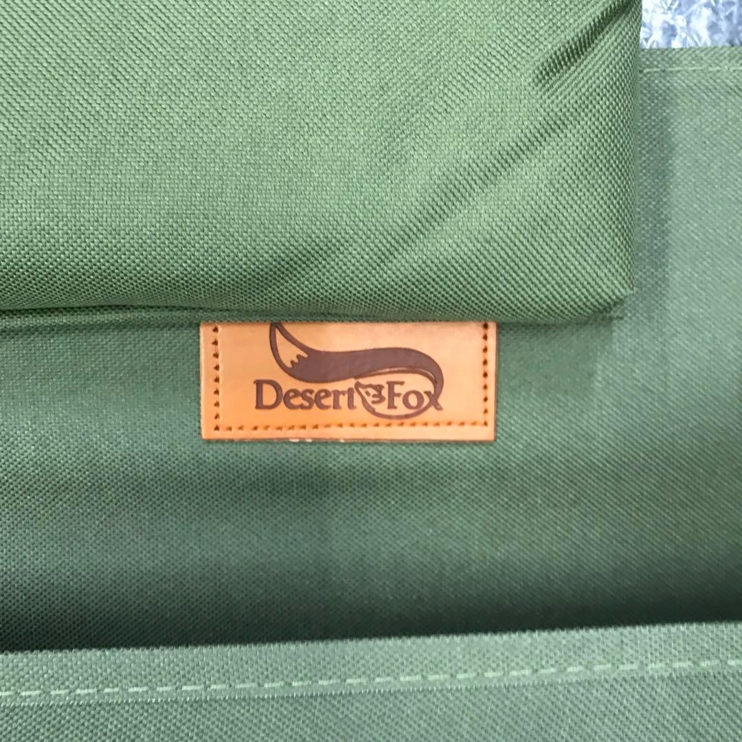 【開封・未使用】DesertFox キャンプチェア リクライニング　2脚　みどり