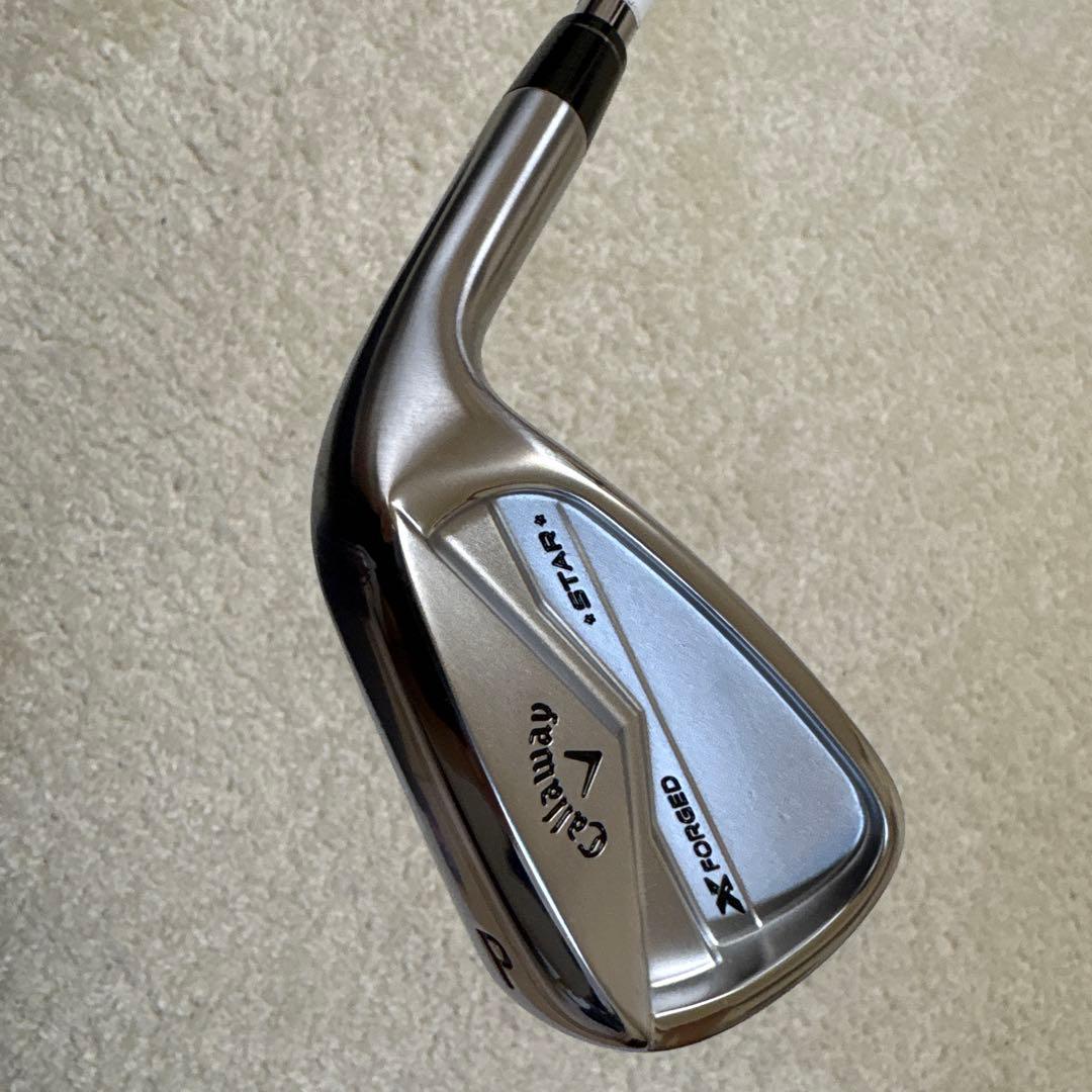 ゆずさんCallaway X FORGED STAR(2024)アイアン