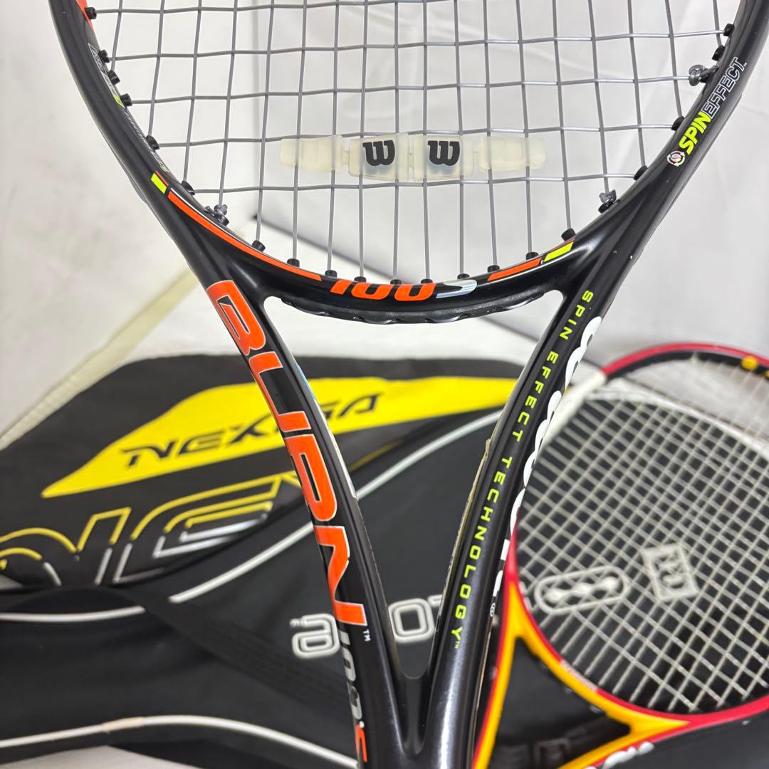 Wilson BURN 100s ncode nps 95 硬式テニスラケット