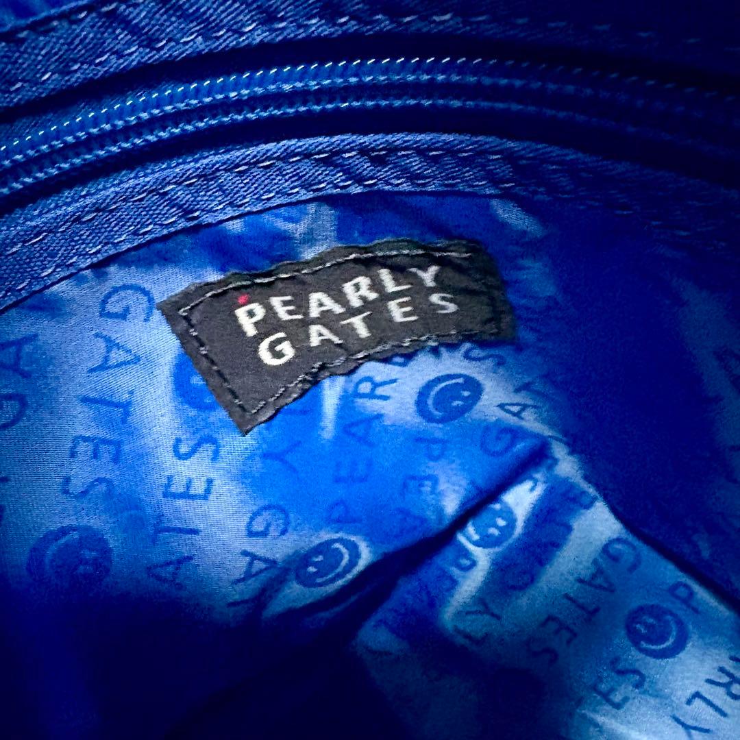 極美品 PEARLY GATES トートバッグ ゴルフ場プリント 大容量 軽量