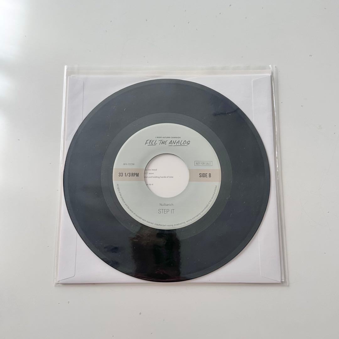 【非売品】Nulbarich×J-WAVE 7inch EPレコード