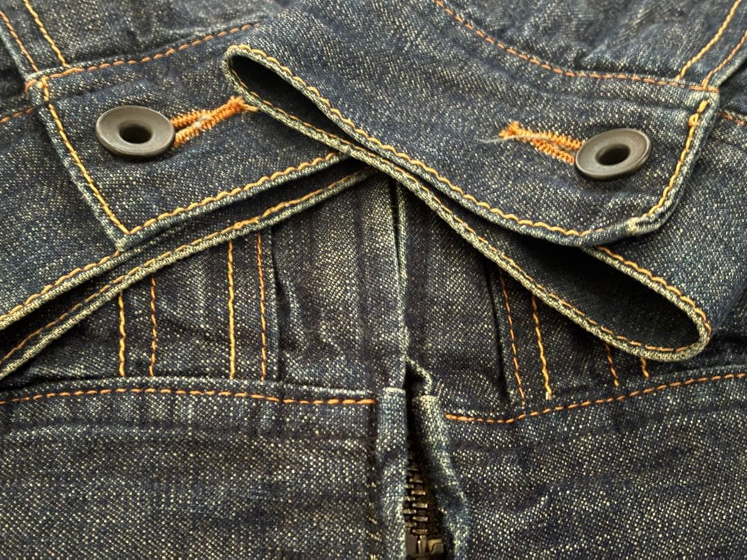 BEAMS＋ デニムトラッカージャケット　ビームスプラス　Gジャン　セルビッジ