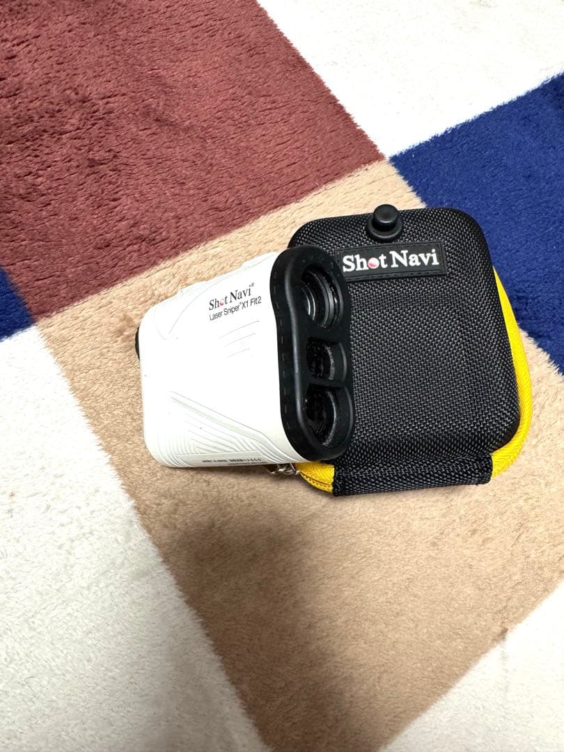 【美品】ゴルフレーザー距離計ShotNavi LaserSniperX1Fit2